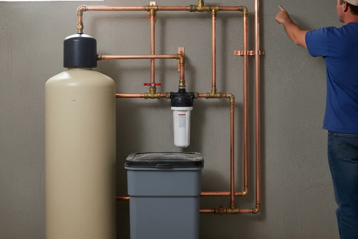 Whole-house water treatment system installed in Greenwich